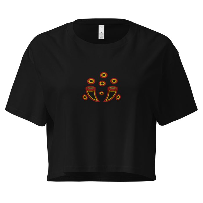 TG 2 – Embroidery Women’s Crop Top - Image 2
