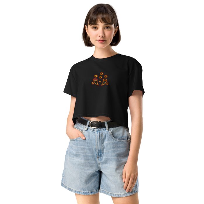 TG 2 – Embroidery Women’s Crop Top - Image 5