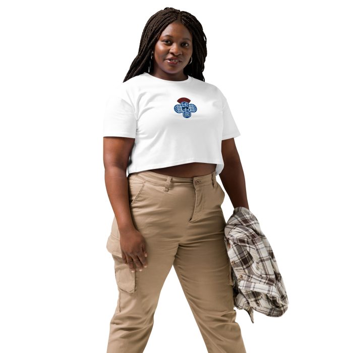 BMK 1 – Embroidery Women’s Crop Top - Image 4