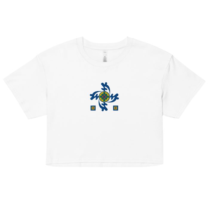 GN 7 – Embroidery Women’s Crop Top - Image 1