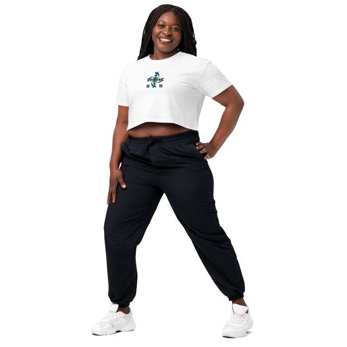 GN 7 – Embroidery Women’s Crop Top - Image 2