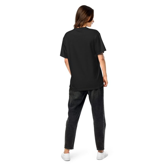 RH 1 – Green – White – Embroidery Premium Women’s Heavyweight T-Shirt - Image 6