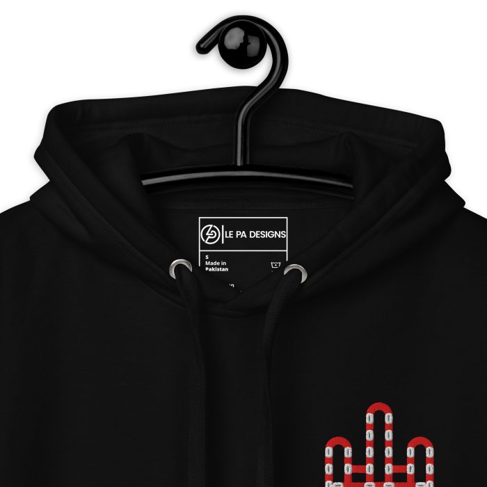 RH 1 – Red – White Embroidery Hoodie - Image 10