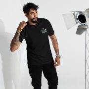 RH 1 – Green - White - Premium Heavyweight T-Shirt - Image 3