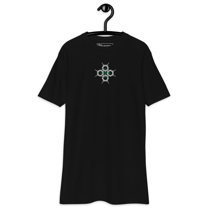 RH 2 – Embroidery Premium Women’s Heavyweight T-Shirt - Image 4