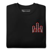RH 1 – Red – White – Embroidery Premium Sweatshirt - Image 8