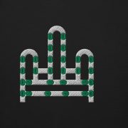 RH 1 – Green - White - Embroidery Premium Sweatshirt - Image 6