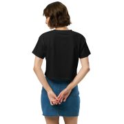 RH 1 – Red Embroidery Women’s Crop Top - Image 2